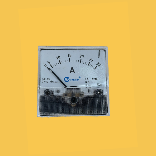 SR-65 analog ammeter